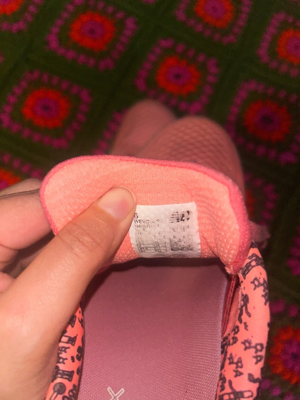 New Balance Women's Pink Athletic Running Shoes - Picture 3 of 4